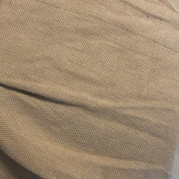 OAK+FORT cotton and linen wide leg paperbag trousers - Picture 3 of 4